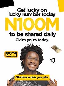 Win Up To N100M With Just N50 in Lucky Number Live Draws, TEXT WIN TO 4445.  - Promos in Nigeria